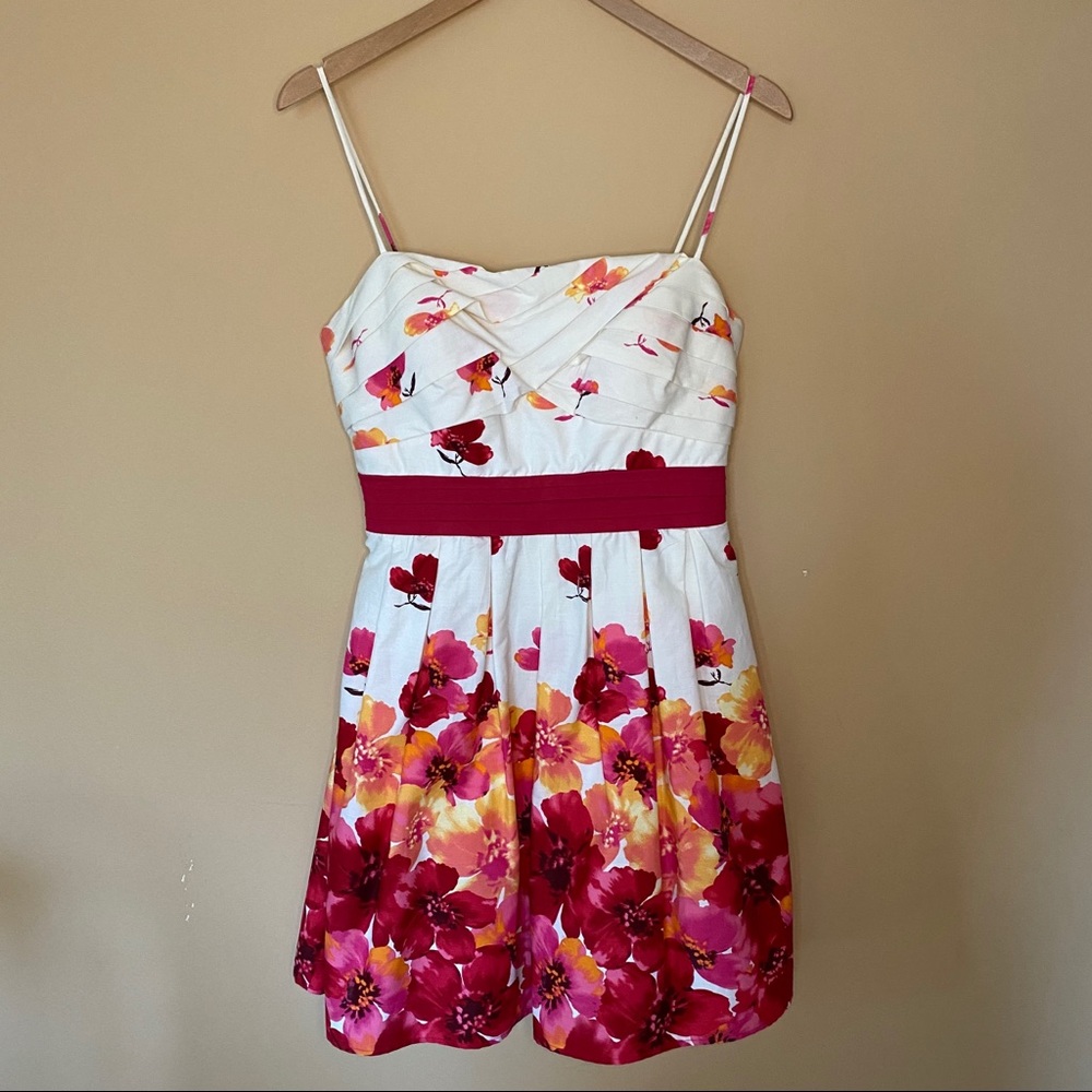 City Studio Junior’s Floral Dress
